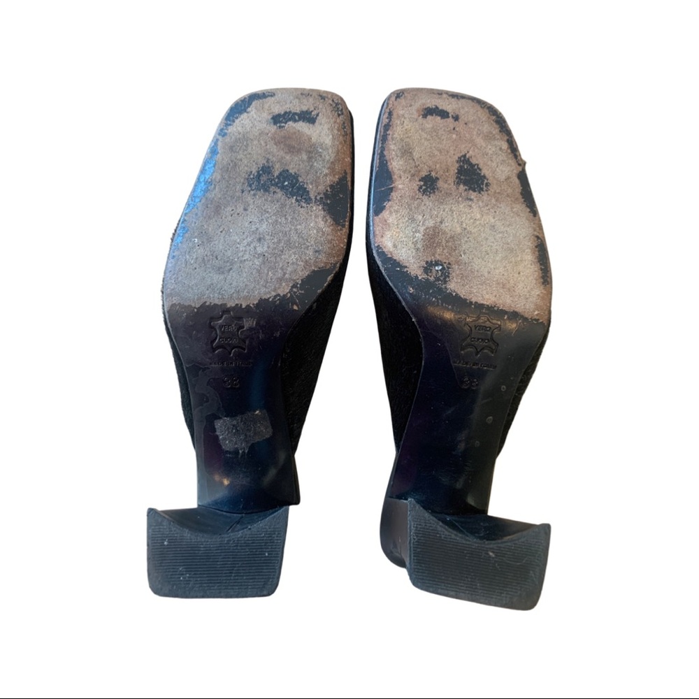 GASTONE LUCIOLI black pony mules - Picture 5 of 5